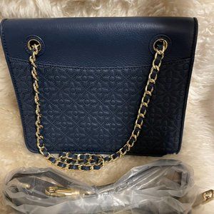 Tory Burch Bryant Medium Bag-Navy